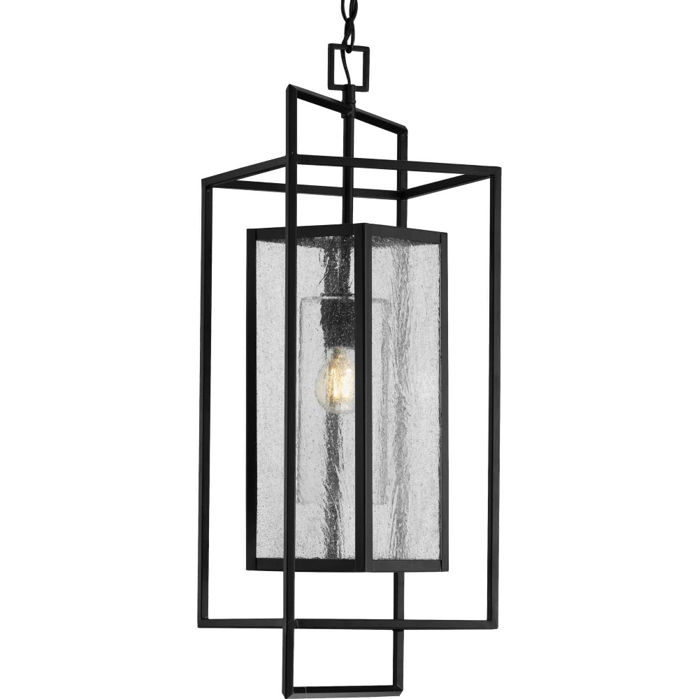 Progress Lighting Edition Collection 1-Light Black Outdoor Hanging Lantern Progress Lighting Edition Collection 1-Light Black Outdoor Hanging Lantern